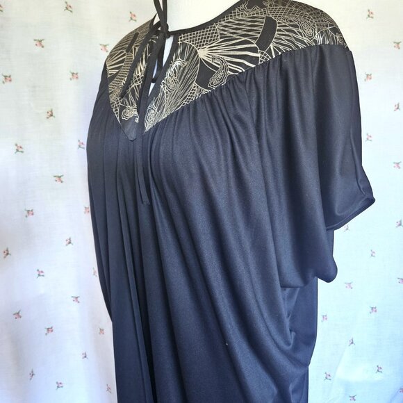 Size S to Plus Vintage 1980s Miss Melodee Caftan Dress - Picture 4 of 11